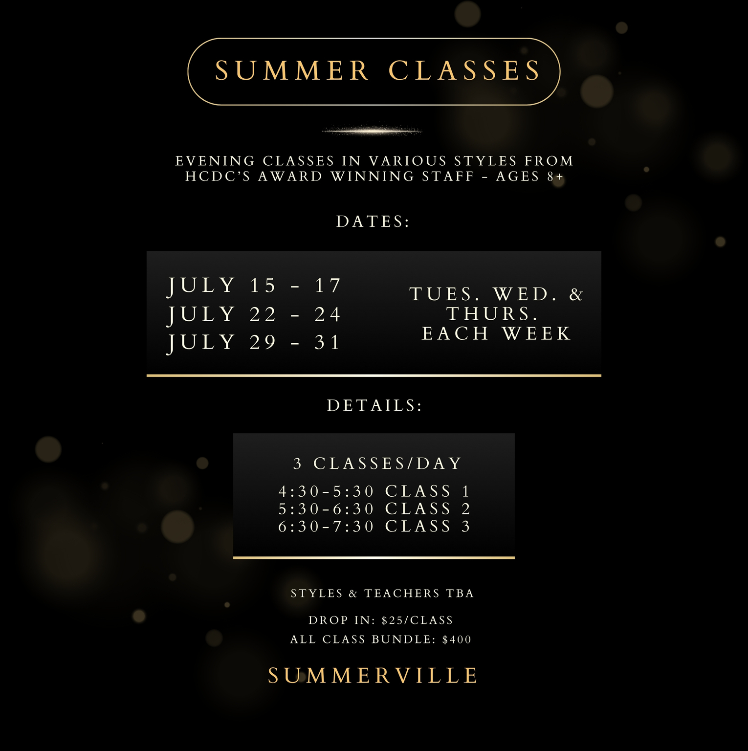 s summer class